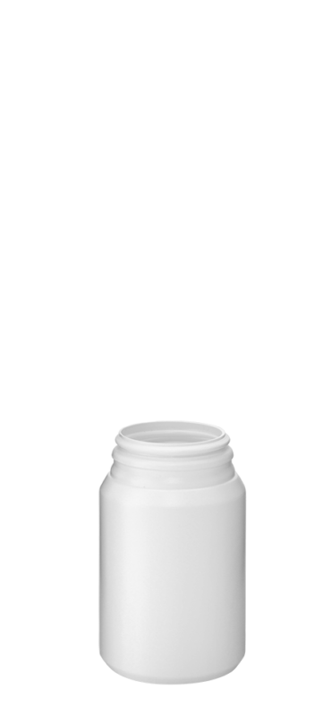 Pot à comprimés 100ml 43HG HDPE blanc